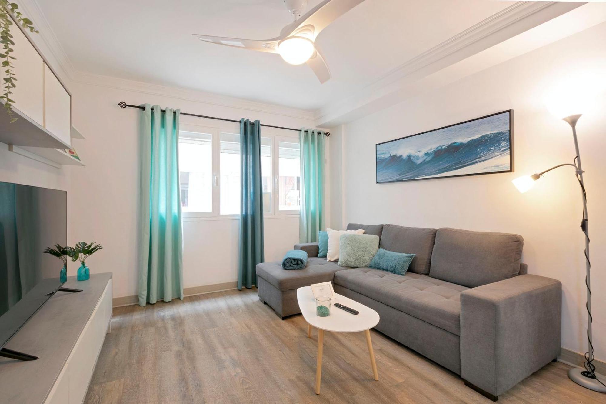 Blue Waves - Free Parking Apartment El Médano Екстериор снимка