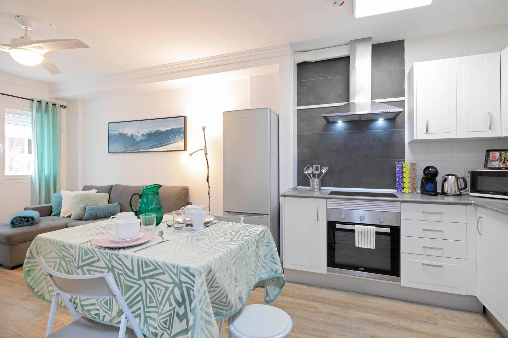 Blue Waves - Free Parking Apartment El Médano Екстериор снимка